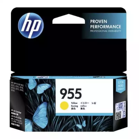 Picture of HP L0S57AA 955 INK CARTRIDGE YELLOW