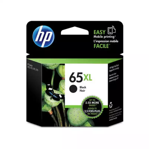 Picture of HP N9K04AA 65XL INK CARTRIDGE HIGH YIELD BLACK