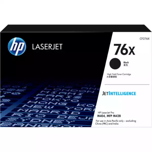 Picture of HP CF276X 76X TONER CARTRIDGE HIGH YIELD BLACK