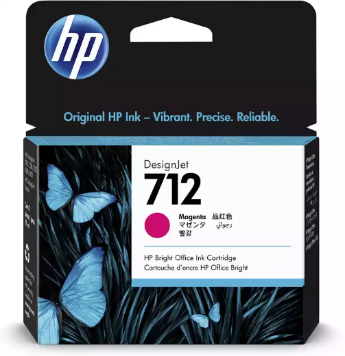 Picture of HP 3ED68A 712 INK CARTRIDGE 29ML MAGENTA