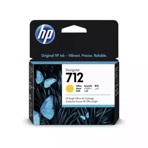 Picture of HP 3ED69A 712 INK CARTRIDGE 29ML YELLOW