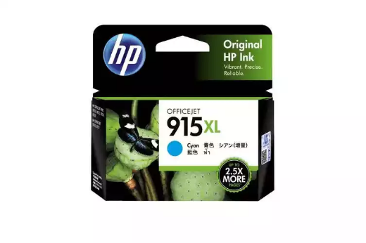 Picture of HP 3YM19AA 915XL INK CARTRIDGE HIGH YIELD CYAN