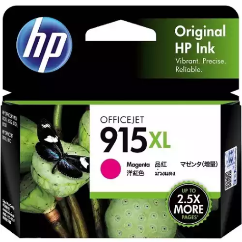 Picture of HP 3YM20AA 915XL INK CARTRIDGE HIGH YIELD MAGENTA