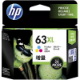 Picture of HP F6U63AA 63XL INK CARTRIDGE HIGH YIELD TRI COLOUR PACK CYAN/MAGENTA/YELLOW