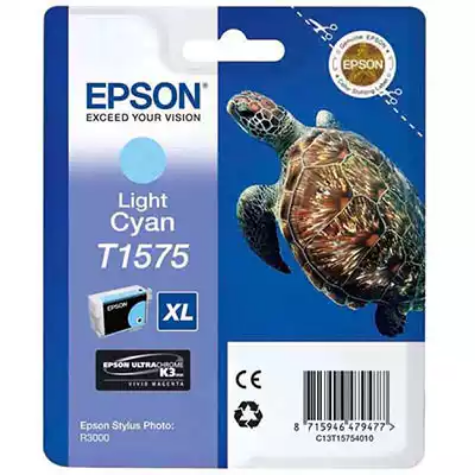 Picture of EPSON T1575 INK CARTRIDGE LIGHT CYAN