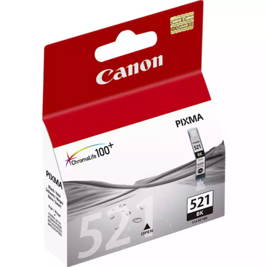 Picture of CANON CLI521BK INK CARTRIDGE BLACK