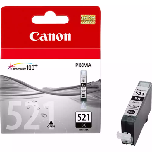 Picture of CANON CLI521BK INK CARTRIDGE BLACK