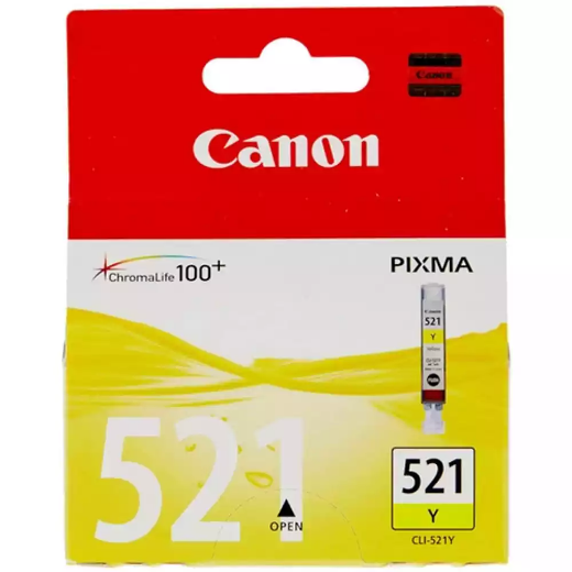 Picture of CANON CLI521Y INK CARTRIDGE YELLOW