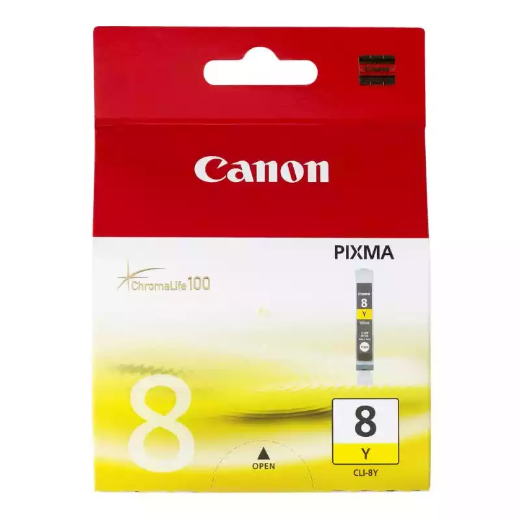 Picture of CANON CLI8Y INK CARTRIDGE YELLOW