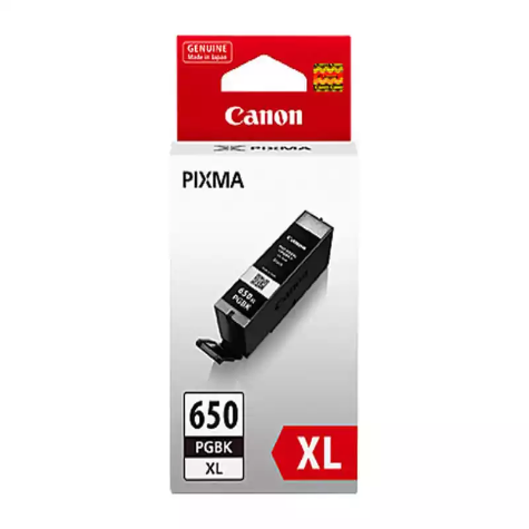 Picture of CANON PGI650XLBK INK CARTRIDGE HIGH YIELD BLACK