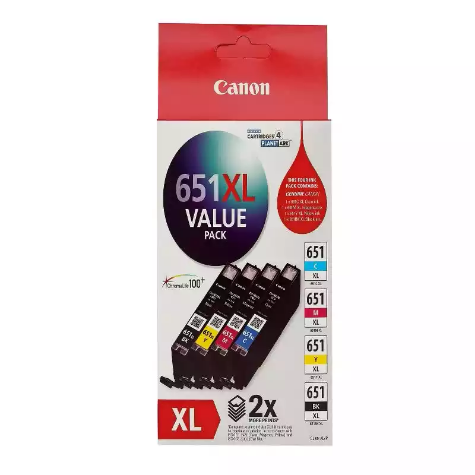 Picture of CANON CLI651XL INK CARTRIDGE HIGH YIELD VALUE PACK