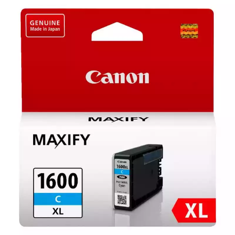 Picture of CANON PGI1600XLC INK CARTRIDGE HIGH YIELD CYAN