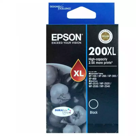 Picture of EPSON 200XL INK CARTRIDGE HIGH YIELD BLACK