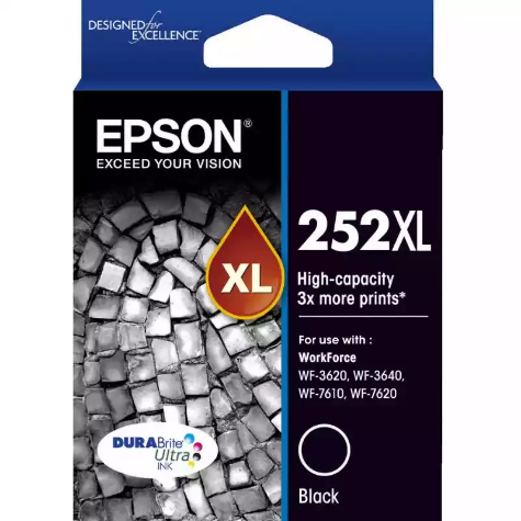 Picture of EPSON 252XL INK CARTRIDGE HIGH YIELD BLACK