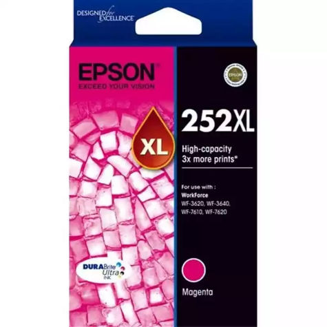 Picture of EPSON 252XL INK CARTRIDGE HIGH YIELD MAGENTA