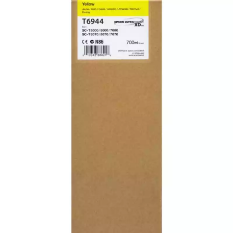 Picture of EPSON ULTRACHROME XD INK FOR SURECOLOR T-SERIES PRINTERS (700ML) YELLOW