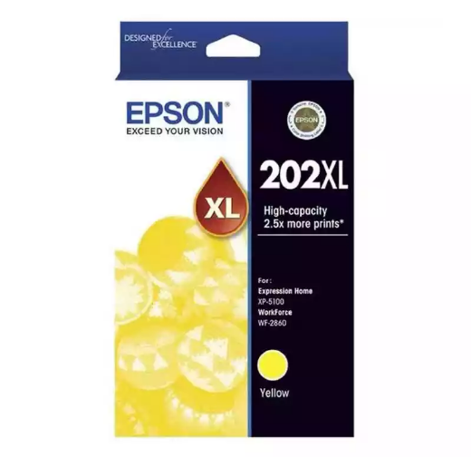 Picture of EPSON 202XL INK CARTRIDGE HIGH YIELD YELLOW