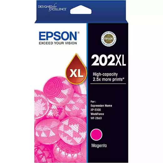 Picture of EPSON 202XL INK CARTRIDGE HIGH YIELD MAGENTA