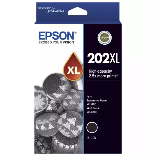 Picture of EPSON 202XL INK CARTRIDGE HIGH YIELD BLACK