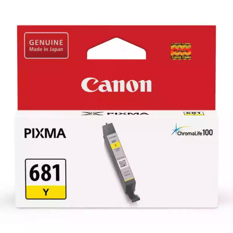 Picture of CANON CLI681 INK CARTRIDGE YELLOW