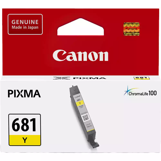 Picture of CANON CLI681 INK CARTRIDGE YELLOW