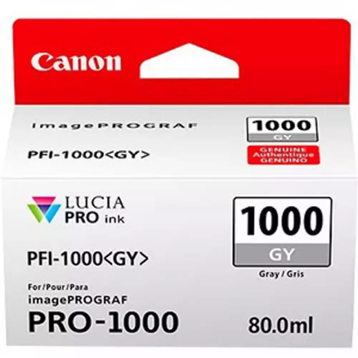 Picture of CANON PFI1000GY INK CARTRIDGE GREY