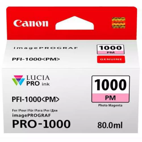 Picture of CANON PFI1000PM INK CARTRIDGE PHOTO MAGENTA