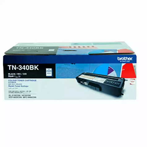 Picture of BROTHER TN340BK TONER CARTRIDGE BLACK