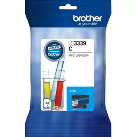 Picture of BROTHER LC3339XL INKVESTMENT INK CARTRIDGE HIGH YIELD CYAN