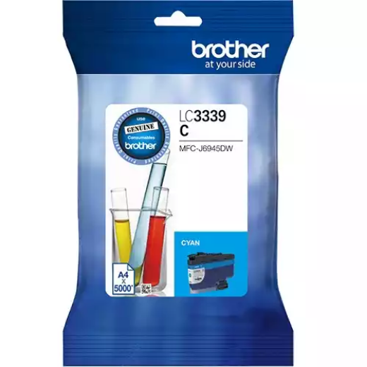 Picture of BROTHER LC3339XL INKVESTMENT INK CARTRIDGE HIGH YIELD CYAN