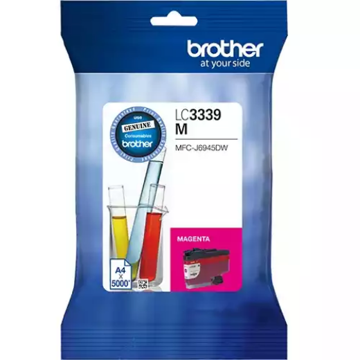 Picture of BROTHER LC3339XL INKVESTMENT INK CARTRIDGE HIGH YIELD MAGENTA