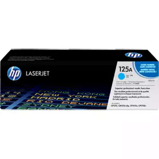 Picture of HP 125A CB541A TONER CARTRIDGE CYAN