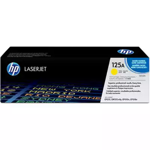 Picture of HP 125A CB542A TONER CARTRIDGE YELLOW