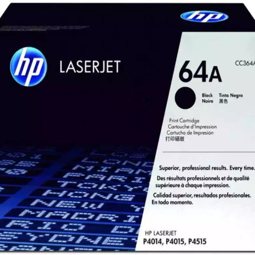 Picture of HP CC364A 64A TONER CARTRIDGE BLACK