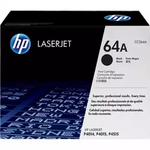 Picture of HP CC364A 64A TONER CARTRIDGE BLACK