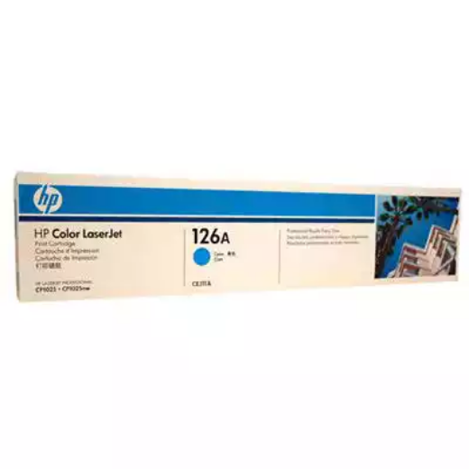 Picture of HP CE311A 126A TONER CARTRIDGE CYAN