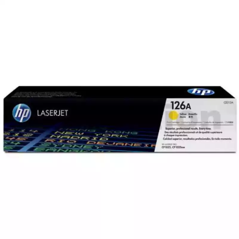 Picture of HP CE312A 126A TONER CARTRIDGE YELLOW