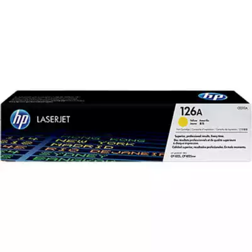 Picture of HP CE312A 126A TONER CARTRIDGE YELLOW