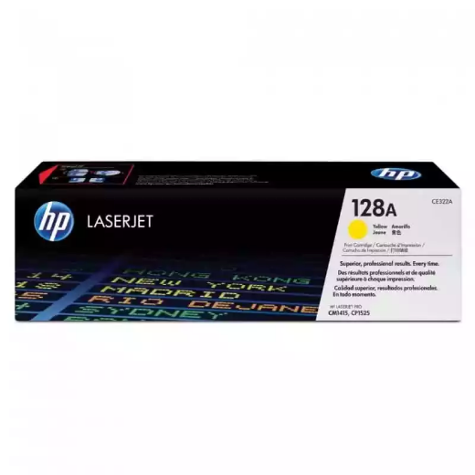 Picture of HP CE321A 128A TONER CARTRIDGE CYAN