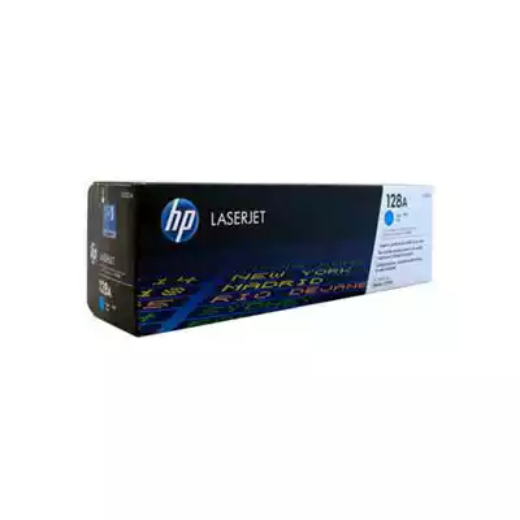 Picture of HP CE321A 128A TONER CARTRIDGE CYAN