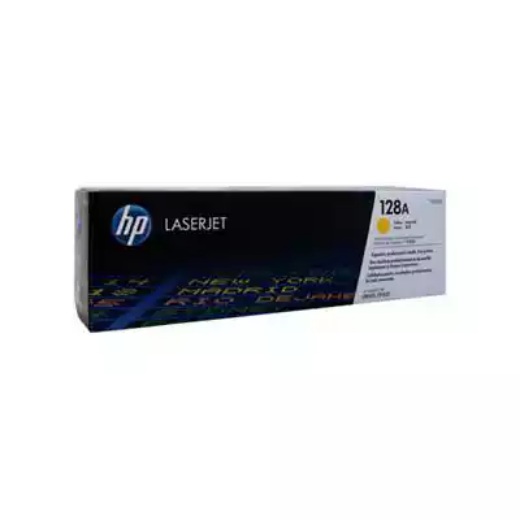 Picture of HP CE322A 128A TONER CARTRIDGE YELLOW