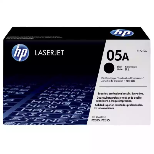 Picture of HP CE505A 05A TONER CARTRIDGE BLACK