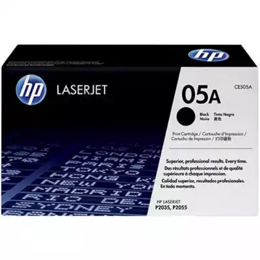 Picture of HP CE505A 05A TONER CARTRIDGE BLACK