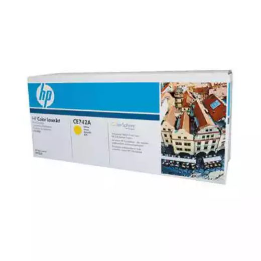 Picture of HP 307A CE742A TONER CARTRIDGE YELLOW