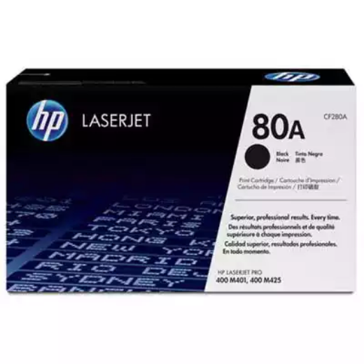 Picture of HP CF280A 80A TONER CARTRIDGE BLACK