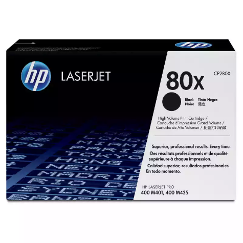 Picture of HP CF280X 80X TONER CARTRIDGE HIGH YIELD BLACK