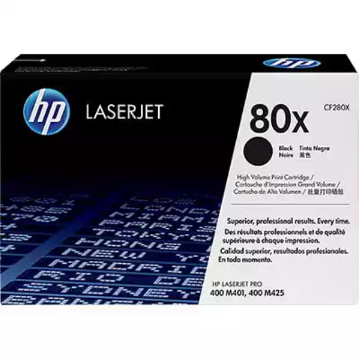 Picture of HP CF280X 80X TONER CARTRIDGE HIGH YIELD BLACK