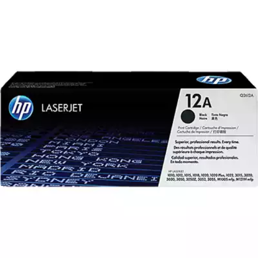 Picture of HP Q2612A 12A TONER CARTRIDGE BLACK