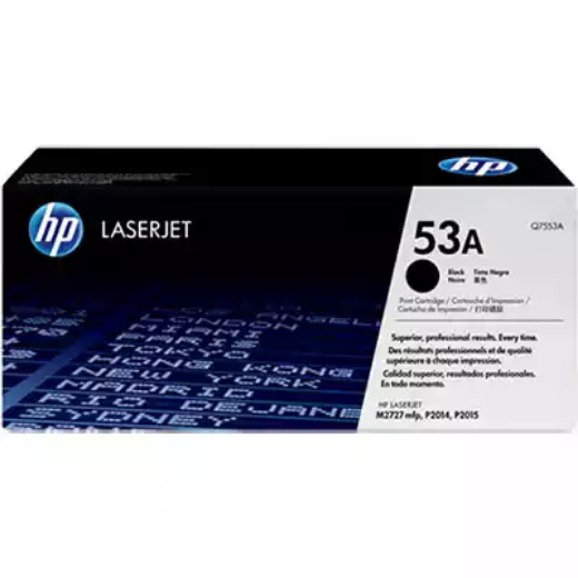 Picture of HP Q7553A 53A TONER CARTRIDGE BLACK