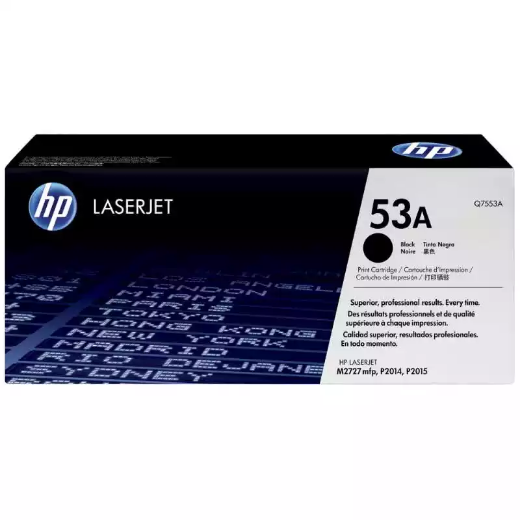 Picture of HP Q7553A 53A TONER CARTRIDGE BLACK